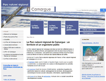Tablet Screenshot of parc-camargue.fr